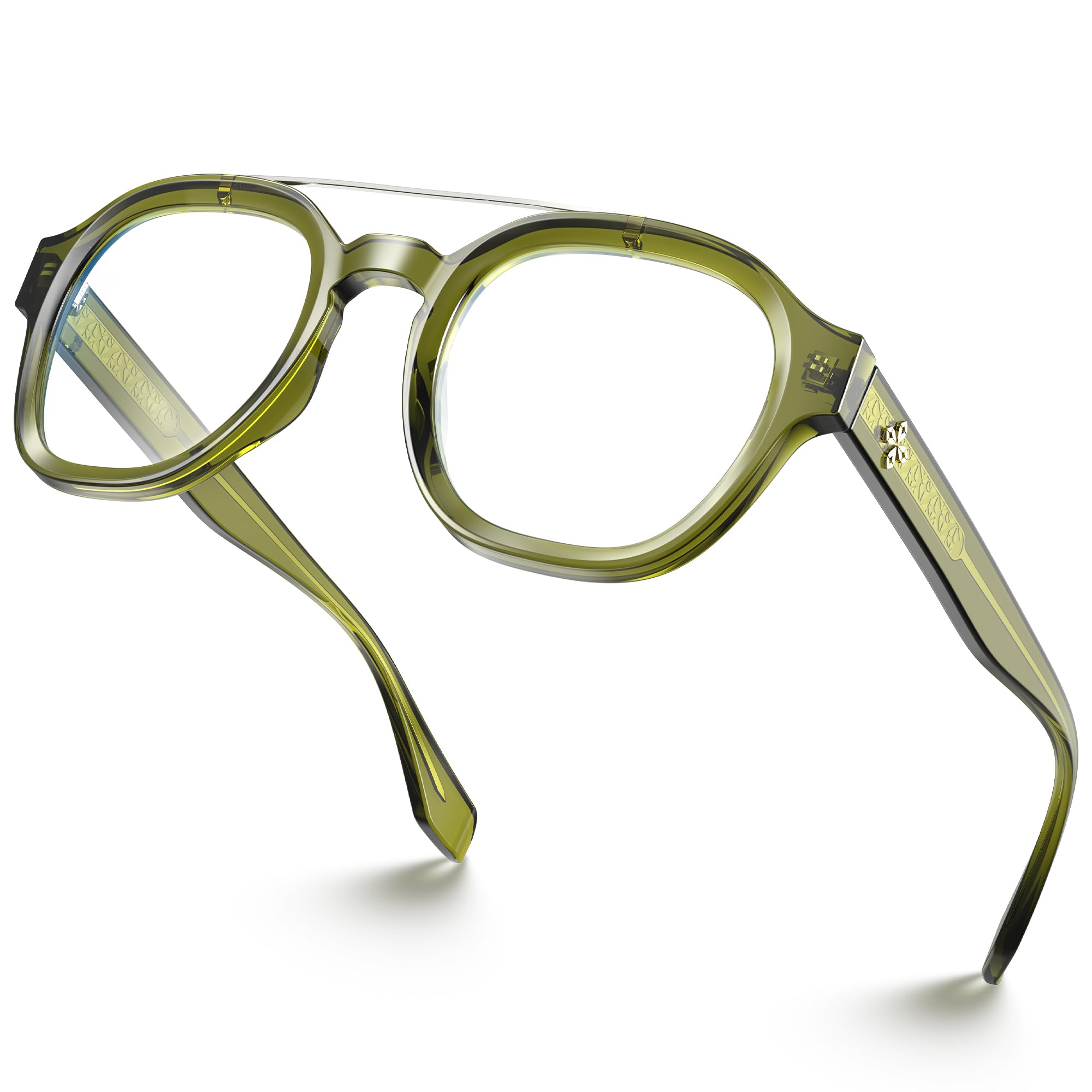 VisoOne Sanford Cute Blue Light Glasses Aviator Style Eyewear